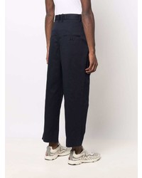 Pantalon chino bleu marine Isabel Marant