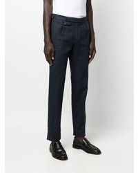 Pantalon chino bleu marine Incotex