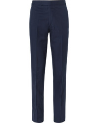 Pantalon chino bleu marine