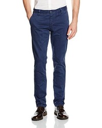 Pantalon chino bleu marine