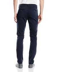 Pantalon chino bleu marine Pepe Jeans