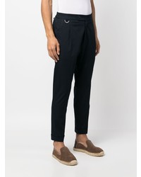 Pantalon chino bleu marine Low Brand