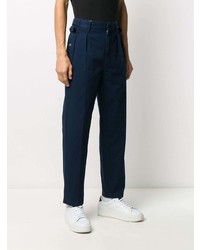 Pantalon chino bleu marine Maison Margiela