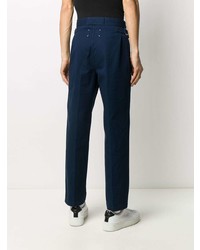 Pantalon chino bleu marine Maison Margiela