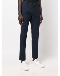 Pantalon chino bleu marine Incotex