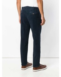 Pantalon chino bleu marine Incotex