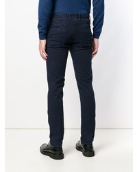 Pantalon chino bleu marine Incotex