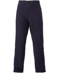 Pantalon chino bleu marine Sage De Cret