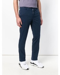 Pantalon chino bleu marine Kenzo