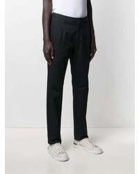 Pantalon chino bleu marine Canali