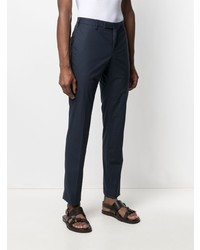 Pantalon chino bleu marine Incotex