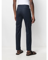 Pantalon chino bleu marine Incotex