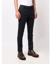 Pantalon chino bleu marine Dondup