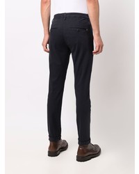 Pantalon chino bleu marine Dondup