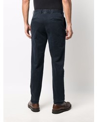 Pantalon chino bleu marine Incotex