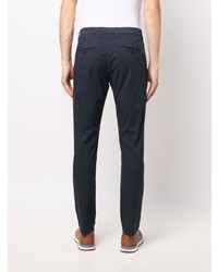 Pantalon chino bleu marine Dondup