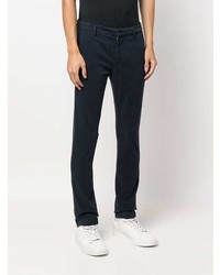 Pantalon chino bleu marine Dondup