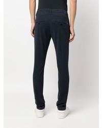 Pantalon chino bleu marine Dondup