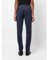 Pantalon chino bleu marine Zegna