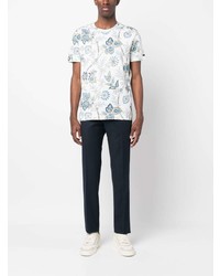 Pantalon chino bleu marine Etro