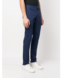 Pantalon chino bleu marine Dondup