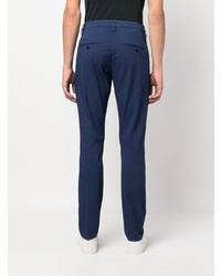 Pantalon chino bleu marine Dondup