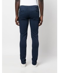 Pantalon chino bleu marine Sartoria Tramarossa