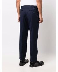 Pantalon chino bleu marine Incotex