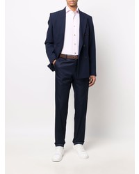 Pantalon chino bleu marine Brioni