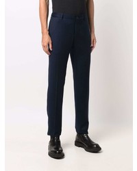 Pantalon chino bleu marine Incotex