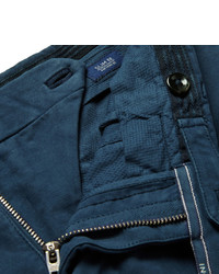 Pantalon chino bleu marine Incotex