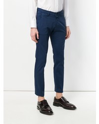 Pantalon chino bleu marine Briglia 1949