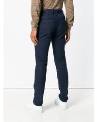 Pantalon chino bleu marine Incotex