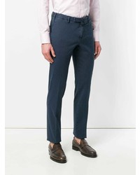 Pantalon chino bleu marine Incotex