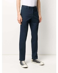 Pantalon chino bleu marine Incotex