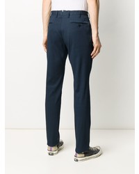 Pantalon chino bleu marine Incotex