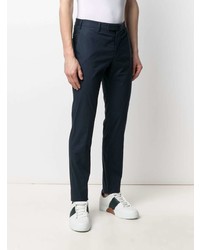 Pantalon chino bleu marine Incotex