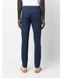 Pantalon chino bleu marine Dondup