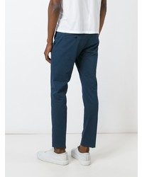 Pantalon chino bleu marine Dondup