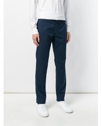 Pantalon chino bleu marine Incotex