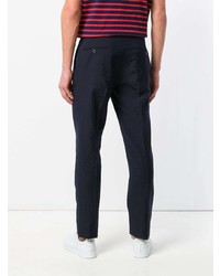 Pantalon chino bleu marine Incotex