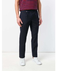 Pantalon chino bleu marine Incotex