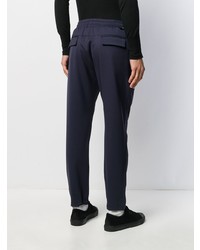 Pantalon chino bleu marine Low Brand