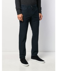 Pantalon chino bleu marine Incotex