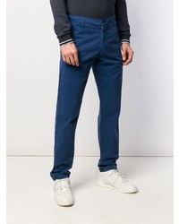 Pantalon chino bleu marine Aspesi