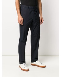 Pantalon chino bleu marine Ermenegildo Zegna