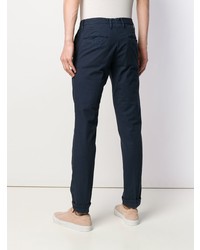 Pantalon chino bleu marine Incotex