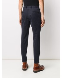 Pantalon chino bleu marine Incotex