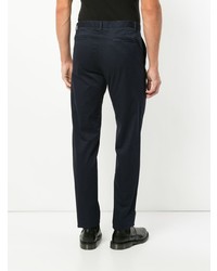 Pantalon chino bleu marine Cerruti 1881