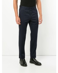 Pantalon chino bleu marine Cerruti 1881